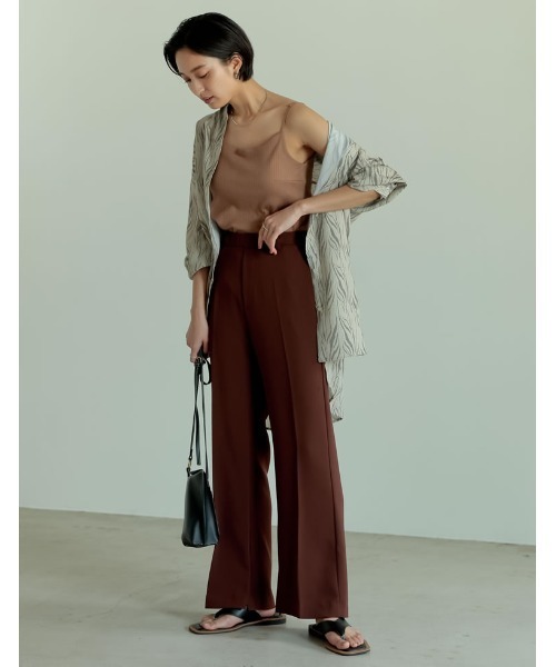 Re:EDIT（リエディ）の「配色トングサンダル（サンダル・レディース・キャメル/ブラック・MEDIUM/XX-LARGE/LARGE/X-LARGE/SMALL）」の5枚目の写真