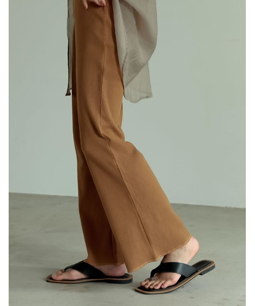 Re:EDIT（リエディ）の「配色トングサンダル（サンダル・レディース・キャメル/ブラック・MEDIUM/XX-LARGE/LARGE/X-LARGE/SMALL）」の8枚目の写真