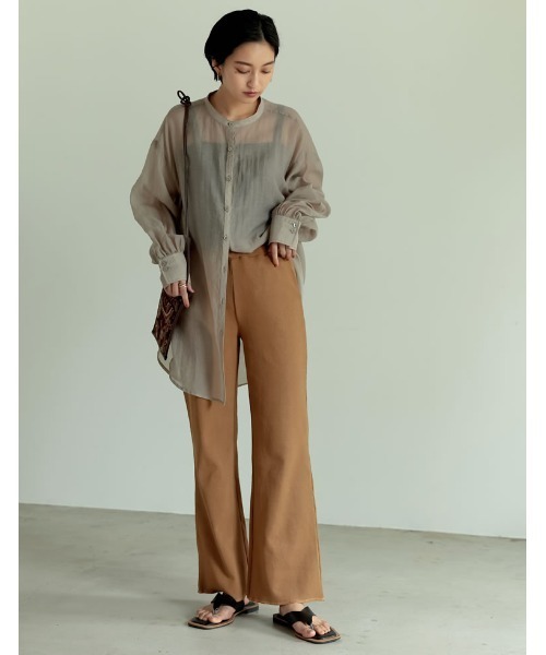 Re:EDIT（リエディ）の「配色トングサンダル（サンダル・レディース・キャメル/ブラック・MEDIUM/XX-LARGE/LARGE/X-LARGE/SMALL）」の9枚目の写真