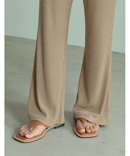 Re:EDIT（リエディ）の「配色トングサンダル（サンダル・レディース・キャメル/ブラック・MEDIUM/XX-LARGE/LARGE/X-LARGE/SMALL）」の18枚目の写真