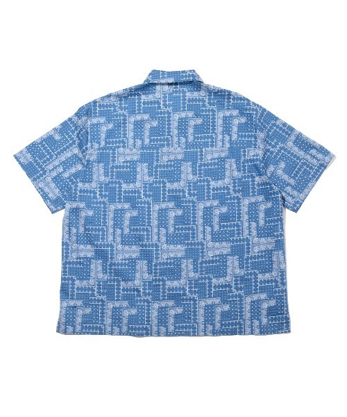APPLEBUM(アップルバム)の「Paisley S/S Oversize Shirt(シャツ/ブラウス・メンズ・ネイビー/レッド/ブルー・MEDIUM/LARGE/X-LARGE)」の15枚目の写真