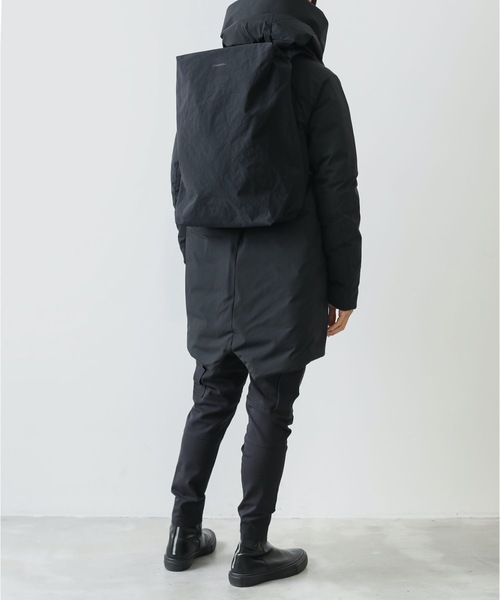ATTACHMENT（アタッチメント）の「3LAYER LIGHT TAFFETA HOODED DOWN COAT（ダウンジャケット/コート・メンズ・ブラック/ダークグレー/ライトグレー・1/2/3）」の12枚目の写真