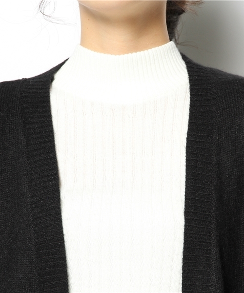 WHO'S WHO gallery（フーズフーギャラリー）の「【期間限定セール】【THE BIG SERIES】Long Gown（カーディガン/ボレロ・レディース・ホワイト/ネイビー/ブラック・FREE）」の7枚目の写真