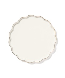 Francfranc | パステルスカラップ プレート S ホワイト(食器)