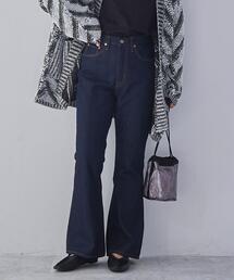 coen | 【WEB限定サイズ】■プレミアムデニムコレクション■セミフレアデニム(デニムパンツ)