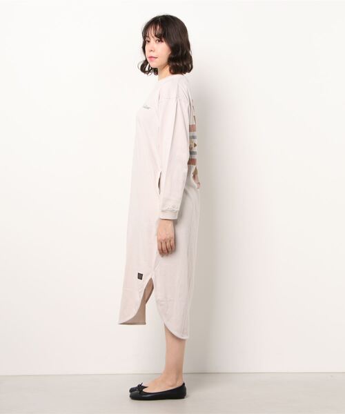 PENDLETON（ペンドルトン）の「【 PENDLETON / ペンドルトン 】 バックプリントワンピース ハーディング 147551 MNY（ワンピース・レディース・ブラック/ネイビー/オフホワイト・FREE）」の4枚目の写真