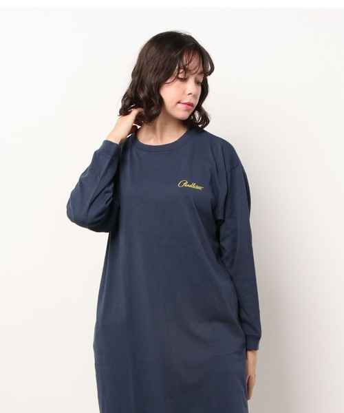 PENDLETON（ペンドルトン）の「【 PENDLETON / ペンドルトン 】 バックプリントワンピース ハーディング 147551 MNY（ワンピース・レディース・ブラック/ネイビー/オフホワイト・FREE）」の3枚目の写真