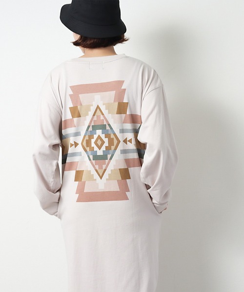 PENDLETON（ペンドルトン）の「【 PENDLETON / ペンドルトン 】 バックプリントワンピース ハーディング 147551 MNY（ワンピース・レディース・ブラック/ネイビー/オフホワイト・FREE）」の20枚目の写真