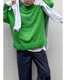 Ungrid | ハイネックワイドボリュームニット(ニット/セーター)
