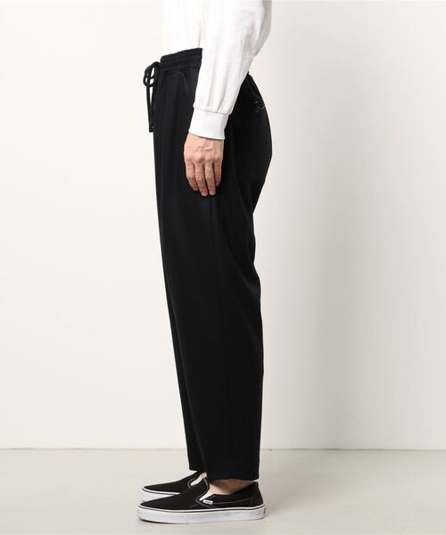 yoshiokubo（ヨシオクボ）の「YOSHIOKUBO GROUNDFLOOR/ヨシオ クボ グランドフロアー/WOOL JERSEY PT（その他パンツ・メンズ・ブラック・2/1）」の3枚目の写真