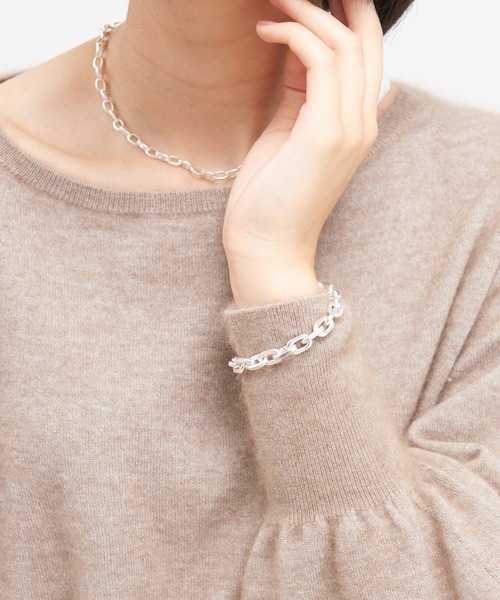 collex（コレックス）の「【Lemme./レム】thin chain bracelet シルバー（ブレスレット・レディース・シルバー・フリー）」の8枚目の写真