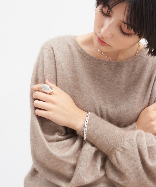 collex（コレックス）の「【Lemme./レム】thin chain bracelet シルバー（ブレスレット・レディース・シルバー・フリー）」の3枚目の写真