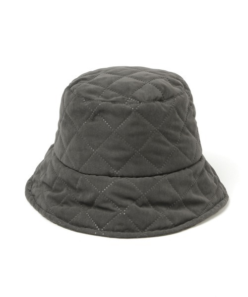 Me%（ミィパーセント）の「キルティングバケットハット（ハット・レディース・ホワイト/ブラック・FREE）」の11枚目の写真
