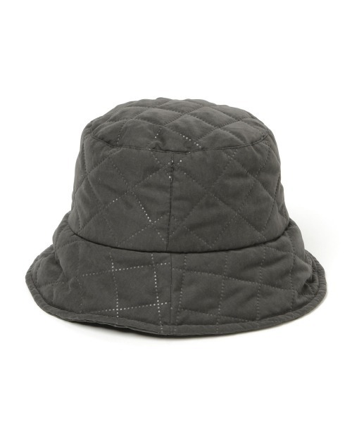 Me%（ミィパーセント）の「キルティングバケットハット（ハット・レディース・ホワイト/ブラック・FREE）」の12枚目の写真