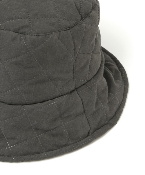 Me%（ミィパーセント）の「キルティングバケットハット（ハット・レディース・ホワイト/ブラック・FREE）」の16枚目の写真