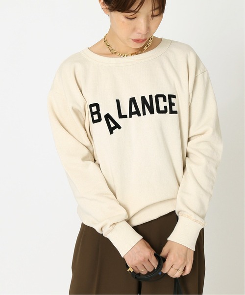 MIXTA（ミクスタ）の「《別注》【Mixta/ミクスタ】BALANCE CREW SWEATSHIRTS：スウェット◆（スウェット・レディース・ブラック/ナチュラル・SMALL）」の11枚目の写真
