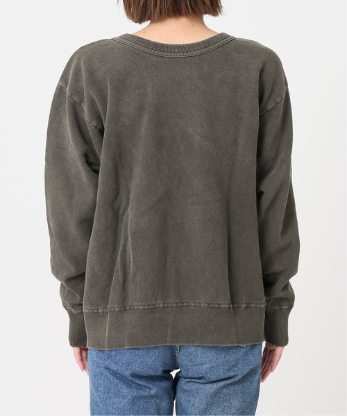 MIXTA（ミクスタ）の「《別注》【Mixta/ミクスタ】BALANCE CREW SWEATSHIRTS：スウェット◆（スウェット・レディース・ブラック/ナチュラル・SMALL）」の14枚目の写真