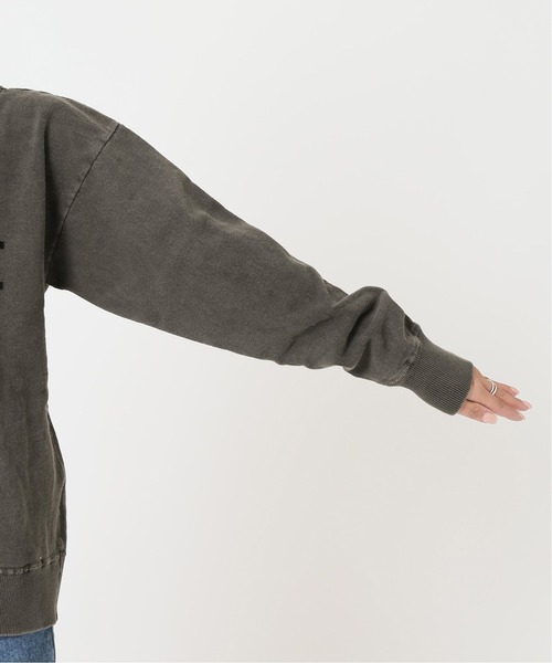 MIXTA（ミクスタ）の「《別注》【Mixta/ミクスタ】BALANCE CREW SWEATSHIRTS：スウェット◆（スウェット・レディース・ブラック/ナチュラル・SMALL）」の7枚目の写真