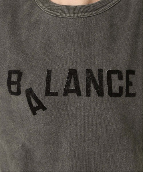 MIXTA（ミクスタ）の「《別注》【Mixta/ミクスタ】BALANCE CREW SWEATSHIRTS：スウェット◆（スウェット・レディース・ブラック/ナチュラル・SMALL）」の10枚目の写真