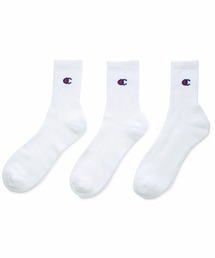 Champion | Champion　[MEN'S]3足組 ロークルーソックス　CMSCR103(ソックス/靴下)