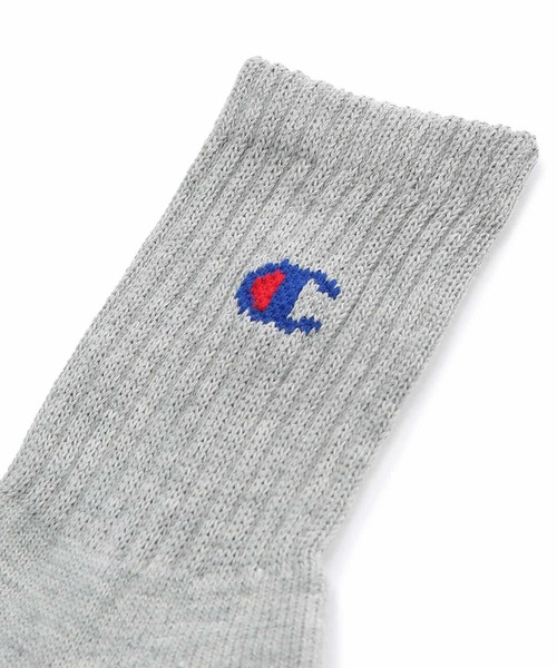 Champion（チャンピオン）の「Champion　[MEN'S]3足組 ロークルーソックス　CMSCR103（ソックス/靴下・メンズ・ホワイト/ブラック/グレー・25cm～27cm）」の6枚目の写真