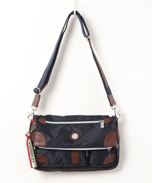 Orobianco（オロビアンコ）の「Orobianco　オロビアンコ　ショルダーバッグ　カジュアル　ななめがけ　91097（ショルダーバッグ・メンズ・ブラック/ネイビー・FREE）」の2枚目の写真