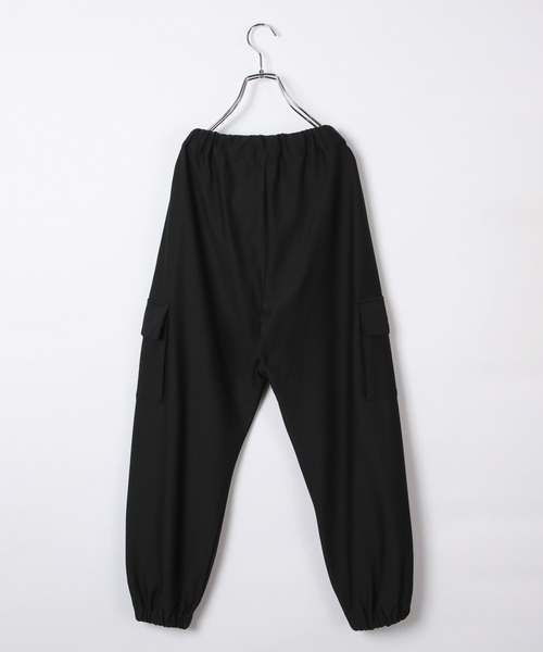 GLOBAL WORK（グローバルワーク）の「【AND YUA ANY】ストレッチジョグパンツ/215020（その他パンツ・キッズ・カーキ/ブラック・160cm/150cm）」の15枚目の写真