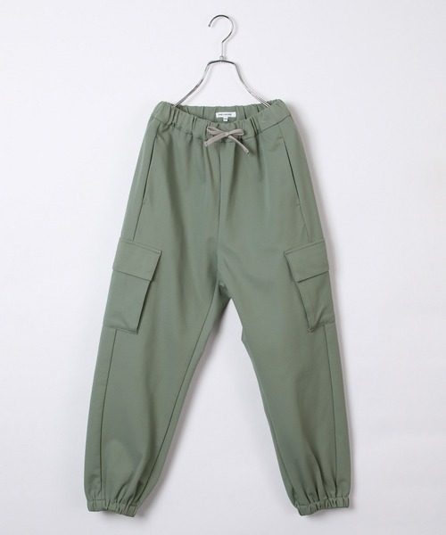 GLOBAL WORK（グローバルワーク）の「【AND YUA ANY】ストレッチジョグパンツ/215020（その他パンツ・キッズ・カーキ/ブラック・160cm/150cm）」の5枚目の写真