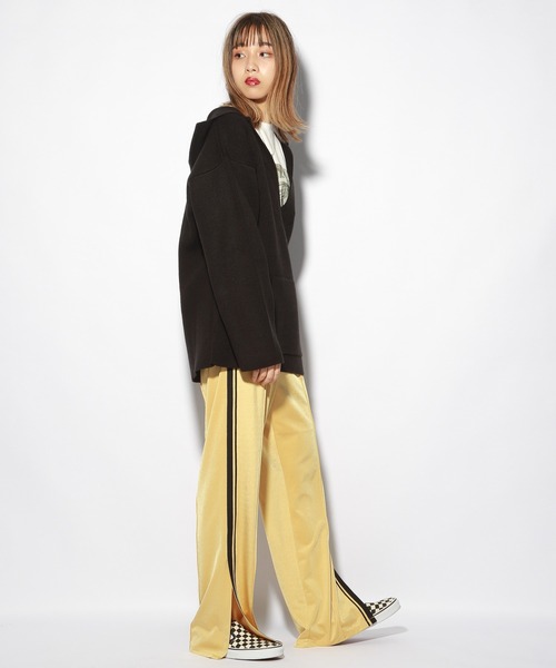 PBLIM（ページボーイリム）の「【PAGEBOYLIM】メキシカンパーカー（ニット/セーター・レディース・ブラック/パープル/レッド・MEDIUM/LARGE）」の5枚目の写真