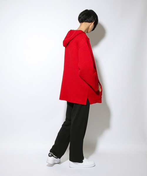 PBLIM（ページボーイリム）の「【PAGEBOYLIM】メキシカンパーカー（ニット/セーター・レディース・ブラック/パープル/レッド・MEDIUM/LARGE）」の14枚目の写真