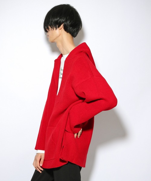 PBLIM（ページボーイリム）の「【PAGEBOYLIM】メキシカンパーカー（ニット/セーター・レディース・ブラック/パープル/レッド・MEDIUM/LARGE）」の17枚目の写真