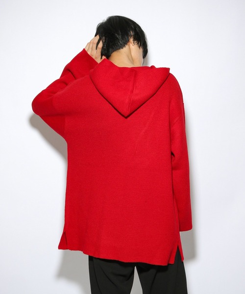 PBLIM（ページボーイリム）の「【PAGEBOYLIM】メキシカンパーカー（ニット/セーター・レディース・ブラック/パープル/レッド・MEDIUM/LARGE）」の18枚目の写真