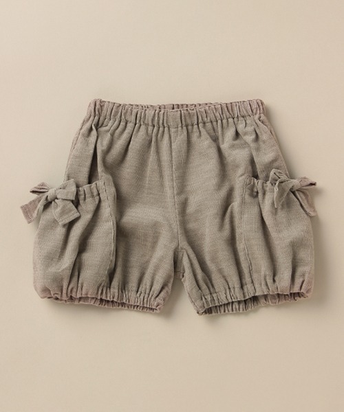 sense of wonder(センスオブワンダー)の「シャツコールバルーンパンツ 【日本製】(その他パンツ・キッズ・ピンク/ブラウン・80cm/90cm/100cm/110cm/120cm)」の9枚目の写真