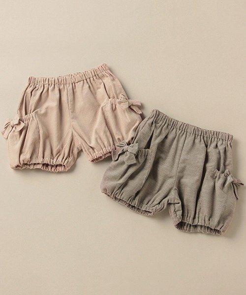 sense of wonder(センスオブワンダー)の「シャツコールバルーンパンツ 【日本製】(その他パンツ・キッズ・ピンク/ブラウン・80cm/90cm/100cm/110cm/120cm)」の8枚目の写真