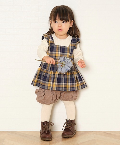 sense of wonder(センスオブワンダー)の「シャツコールバルーンパンツ 【日本製】(その他パンツ・キッズ・ピンク/ブラウン・80cm/90cm/100cm/110cm/120cm)」の19枚目の写真