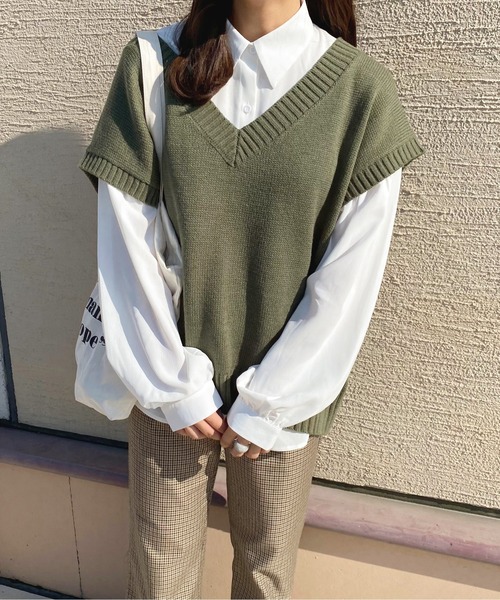 apres jour(アプレジュール)の「アソートクロスシャツ【ZOZOTOWN限定アイテム】(シャツ/ブラウス・レディース・アイボリー/ライトベージュ/オフホワイト/ベージュ・X-LARGE/フリー)」の1枚目の写真