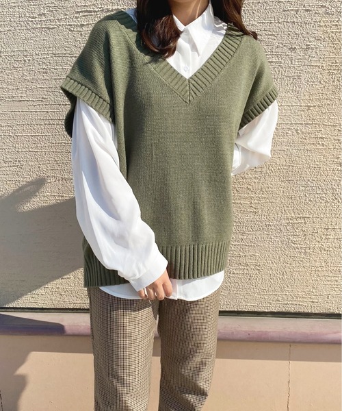 apres jour(アプレジュール)の「アソートクロスシャツ【ZOZOTOWN限定アイテム】(シャツ/ブラウス・レディース・アイボリー/ライトベージュ/オフホワイト/ベージュ・X-LARGE/フリー)」の5枚目の写真