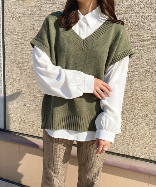 apres jour(アプレジュール)の「アソートクロスシャツ【ZOZOTOWN限定アイテム】(シャツ/ブラウス・レディース・アイボリー/ライトベージュ/オフホワイト/ベージュ・X-LARGE/フリー)」の6枚目の写真