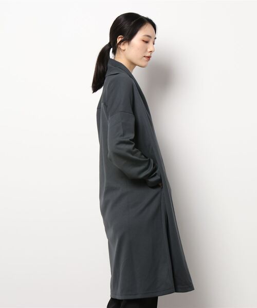 Rewde(ルゥデ)の「ハンサムスエットトッパーカーディガン(1R15-113833)(Tシャツ/カットソー・レディース・グレー/モカ/チャコールグレー・M)」の4枚目の写真