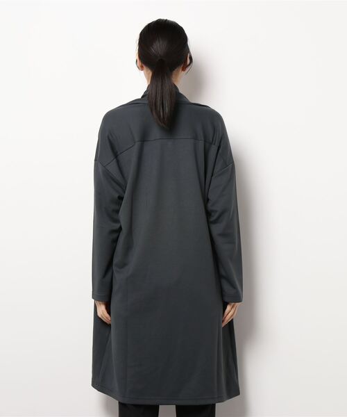 Rewde(ルゥデ)の「ハンサムスエットトッパーカーディガン(1R15-113833)(Tシャツ/カットソー・レディース・グレー/モカ/チャコールグレー・M)」の5枚目の写真