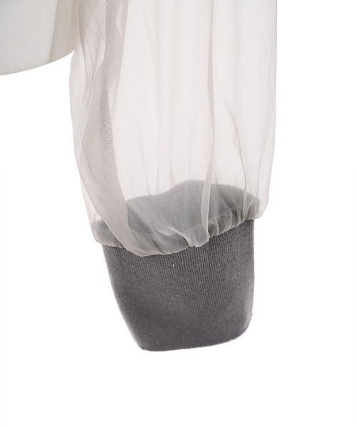 Narcissus WEBSTORE 限定商品】シースルーブルゾン（ブルゾン