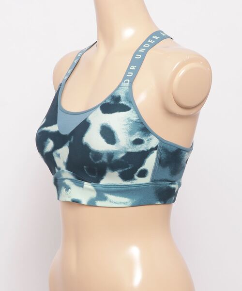 UNDER ARMOUR(アンダーアーマー)の「UAインフィニティ ハイ ブラ プリント(トレーニング/WOMENS/レディース)(ブラジャー・レディース・インディゴブルー・L/S/M/XL)」の2枚目の写真