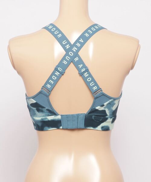 UNDER ARMOUR(アンダーアーマー)の「UAインフィニティ ハイ ブラ プリント(トレーニング/WOMENS/レディース)(ブラジャー・レディース・インディゴブルー・L/S/M/XL)」の3枚目の写真