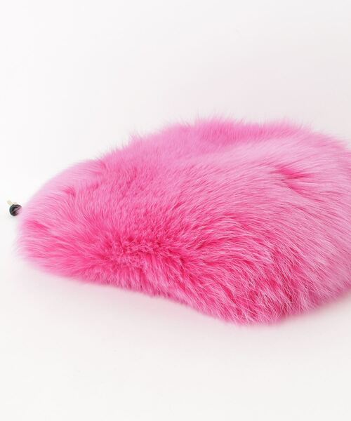 LUDLOW（ラドロー）の「＜LUDLOW（ラドロー）＞FUR ショルダーバッグ（ショルダーバッグ・レディース・イエロー/ピンク・FREE）」の8枚目の写真