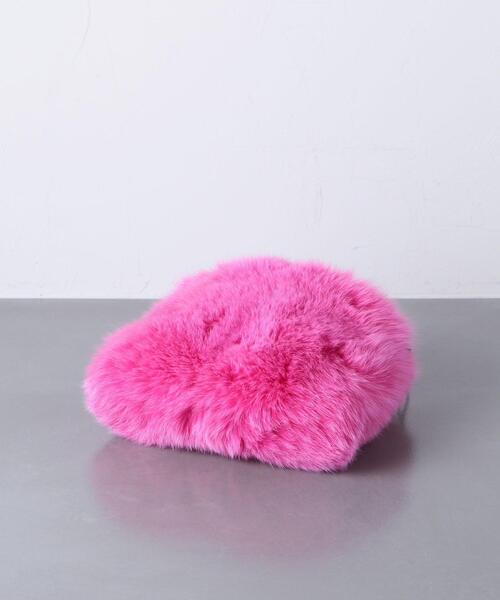 LUDLOW（ラドロー）の「＜LUDLOW（ラドロー）＞FUR ショルダーバッグ（ショルダーバッグ・レディース・イエロー/ピンク・FREE）」の11枚目の写真