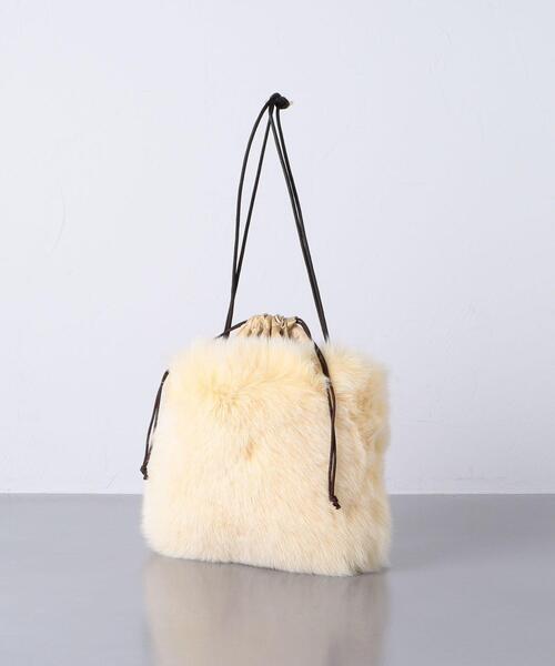 LUDLOW（ラドロー）の「＜LUDLOW（ラドロー）＞FUR ショルダーバッグ（ショルダーバッグ・レディース・イエロー/ピンク・FREE）」の12枚目の写真