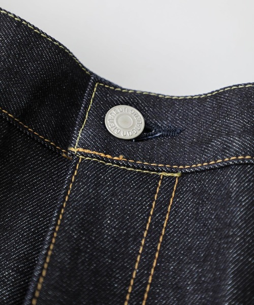 NEONSIGN(ネオンサイン)の「WIDE DENIM SLACKS RIGID(デニムパンツ・メンズ・インディゴブルー・42/44/46)」の11枚目の写真