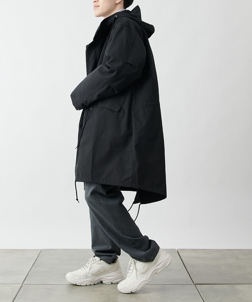 COLONY 2139（コロニートゥーワンスリーナイン）の「3WAYモッズコート（モッズコート・メンズ・ブラック/カーキ・M/L）」の3枚目の写真