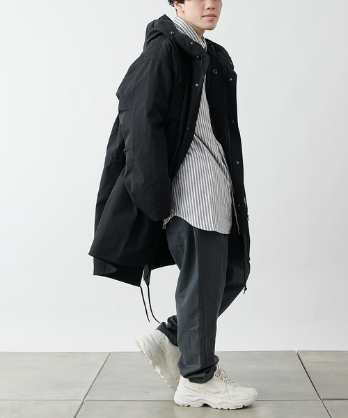 COLONY 2139（コロニートゥーワンスリーナイン）の「3WAYモッズコート（モッズコート・メンズ・ブラック/カーキ・M/L）」の20枚目の写真