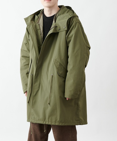COLONY 2139（コロニートゥーワンスリーナイン）の「3WAYモッズコート（モッズコート・メンズ・ブラック/カーキ・M/L）」の21枚目の写真